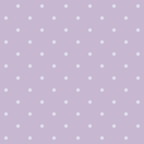 lilac gray classic dots