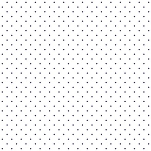 navy white classic dots