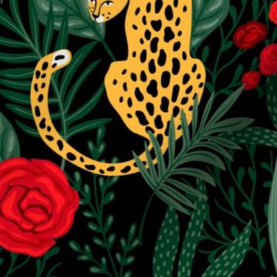 Leopards and Roses