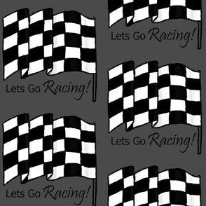 Let's Go Racing on Grey