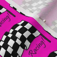 Let's Go Racing on Pink