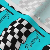 Let's Go Racing on Teal