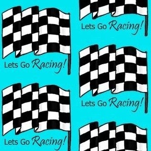 Let's Go Racing on Teal