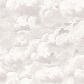 HEAD IN THE CLOUDS - VINTAGE LIGHT MUTED COLORS 