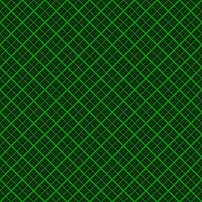 X Marks The Cross Stitch Green extra small