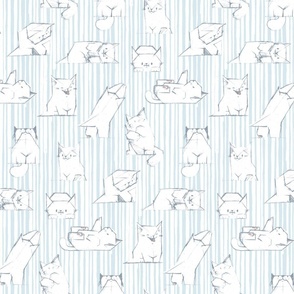 White Kittens M+M H2O Small by Friztin