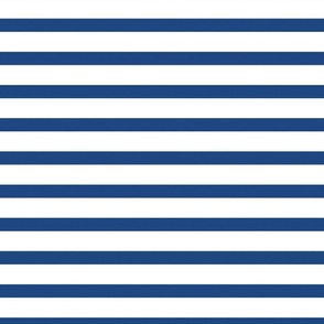 Royal Blue and White Patriotic Stripe 24 inch