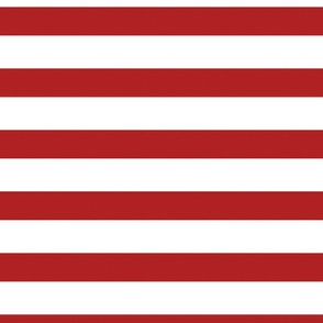 Red and White Patriotic Stripe 24 inch
