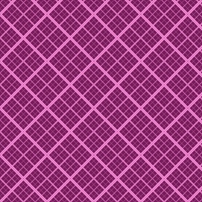 X Marks The Cross Stitch Pink small