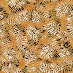 palm-fern_orange-gold-green