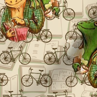 Frog and toad Bicycle ride