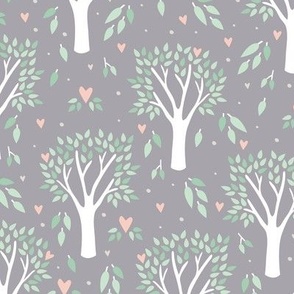 Lovely Forest (Gray)