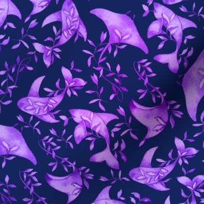 Blue Purple Fish Chaos