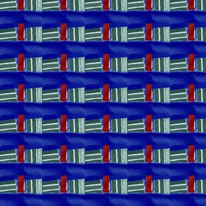 Swatches Stripe, blue, green, red