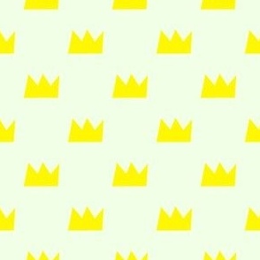 Cute yellow crown 12