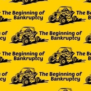 Bankruptcy SXS yellow