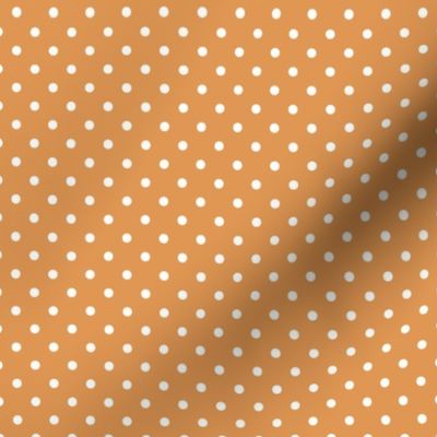 Polka Dots Apple Crisp Orange