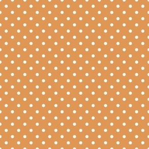 Polka Dots Apple Crisp Orange