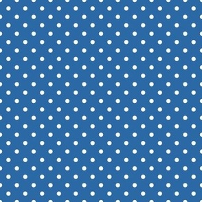 Polka Dots Distant Blue