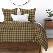 Brown and Tan Buffalo Plaid Pattern