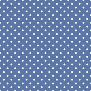 Polka Dots Wild Blue Yonder