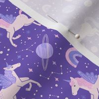 Space Unicorn - Purple - Small