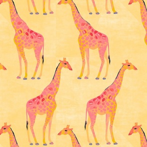 Royal Giraffe repeat yellow