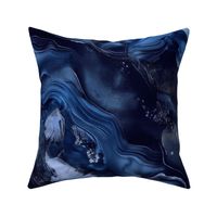 Royal Blue Luxury Marble Texture
