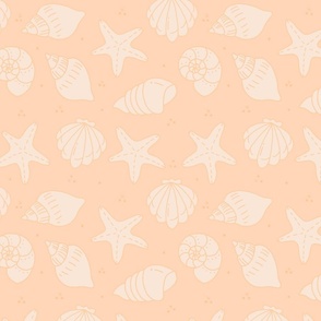 Seashells - Tansy - 10.5x10.5 Inch 