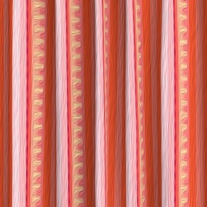 maverick textured stripes - orange