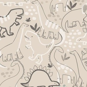 Dinosaurs in Doodle Land || S || Natural