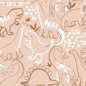 Dinosaurs in Doodle Land || S || Peach