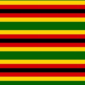 Zimbabwe Flag Stripes