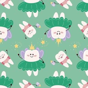 (XL) Tooth Fairy | Mint Green