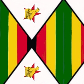 Zimbabwe bird side to side