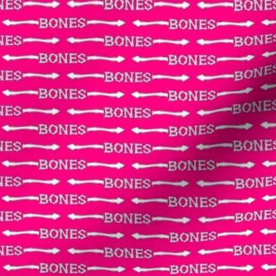 Bones dark pink