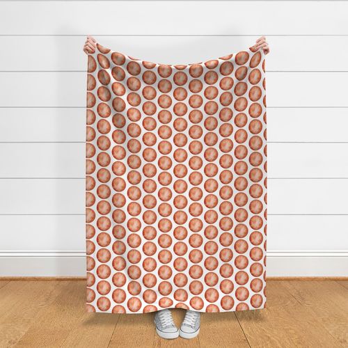 Red-Brown Polka Dots - Jumbo Size