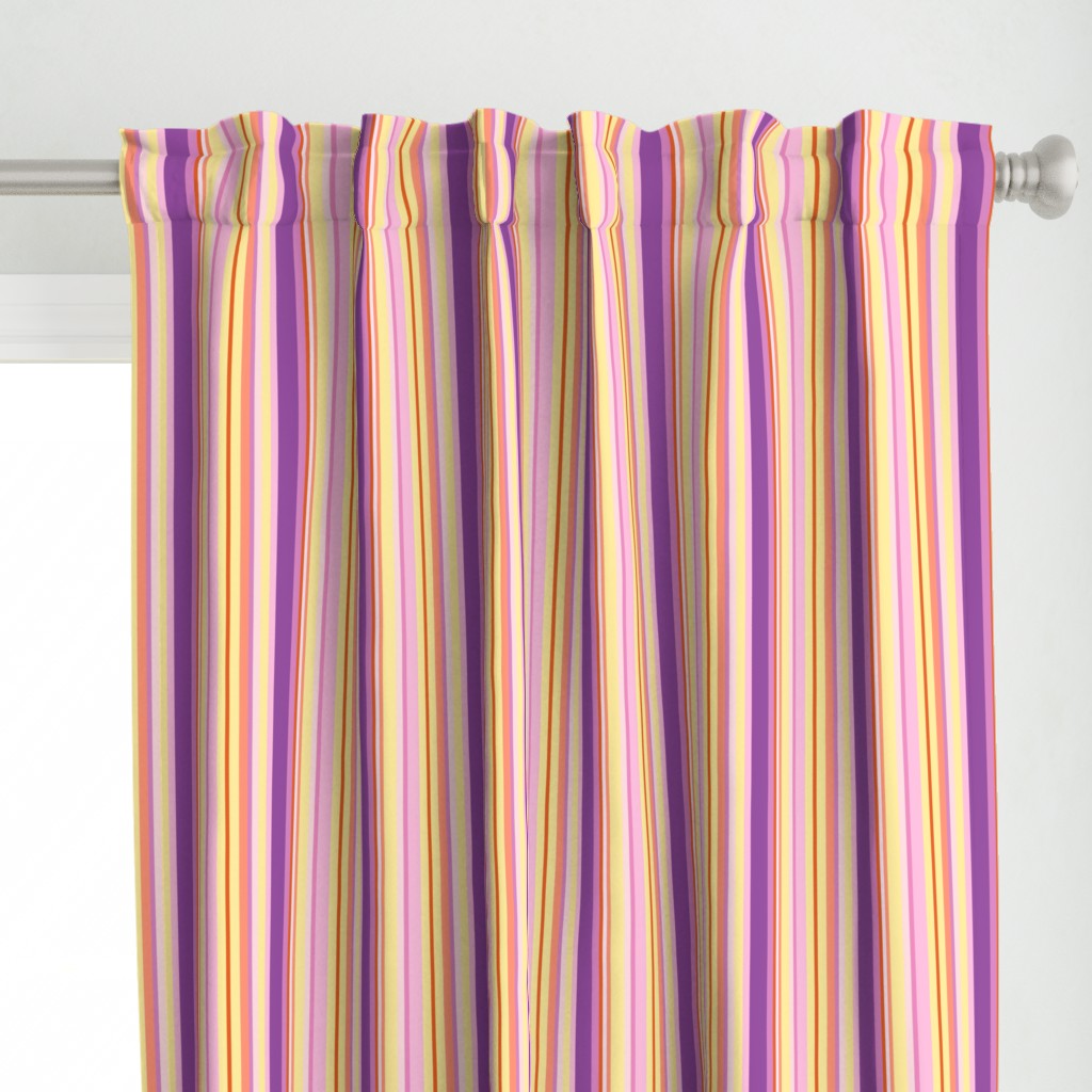 multicolor pink stripes