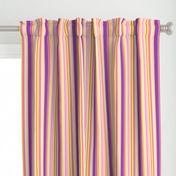 multicolor pink stripes