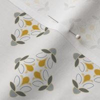 [Small] Vintage Echinacea - Yellow