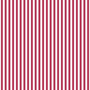 Viva Magenta Thin Stripes