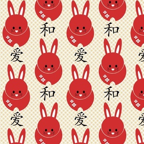 Year of the Rabbit - Peace and Love
