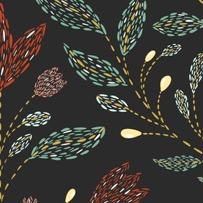 Botanical embroidery 