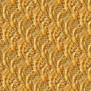 Flowing Textured Sand Dramatic Elegant Classy Large Neutral Interior Monochromatic Orange Blender Bright Colors Marigold Orange Gold EF9F04 Bold Modern Abstract Geometric
