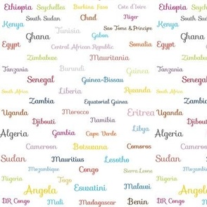 African Countries names
