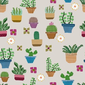 Plants cross stitch
