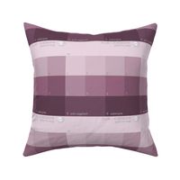 Purple Plum Color Map: Plum + Aubergine Palette Map Dept. 6 Design