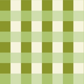 Lush Lime Green Check Pattern