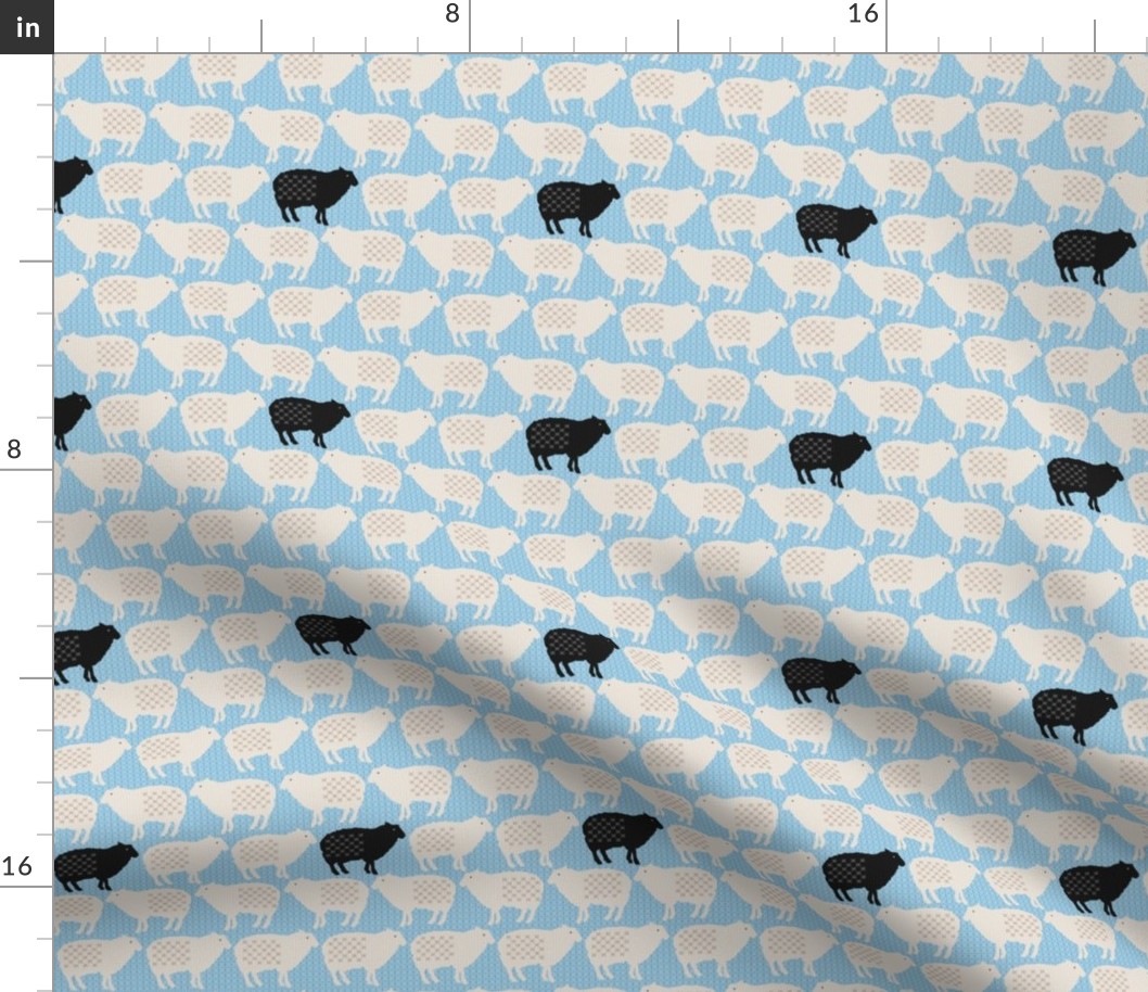 Sweet Sheep (Baby Blue small scale)