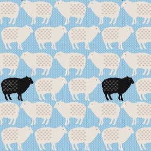 Sweet Sheep (Baby Blue large scale)